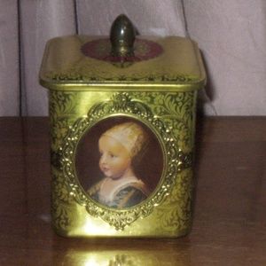 Vintage Holland tin container 1970's (#EV781)